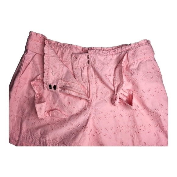 𝅺CROWN & Ivy Pink Cotton Shorts. Size 18. - Picture 4 of 7